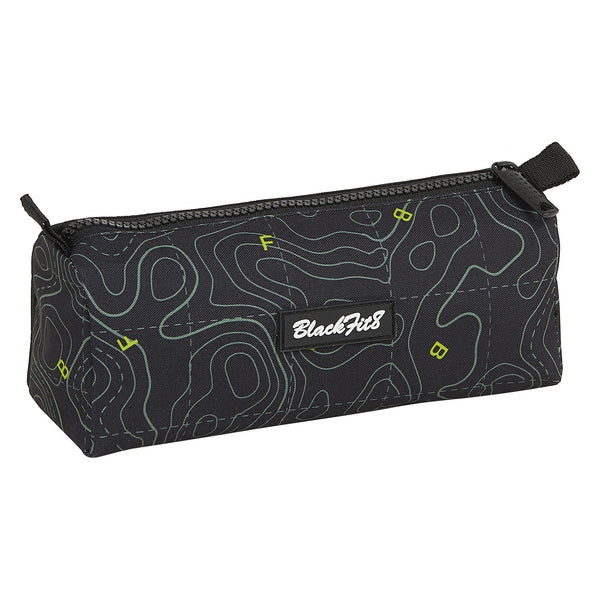 Case Topografhy BlackFit8 842142742 Black Green (21 x 8 x 7 cm)