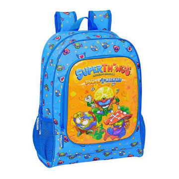 School Bag SuperThings Serie 7 Superthings Blue Multicolour 14 L (32 x 14 x 42 cm)