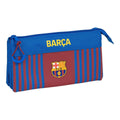 Triple Carry-all F.C. Barcelona M744 22 x 12 x 3 cm Maroon Navy Blue