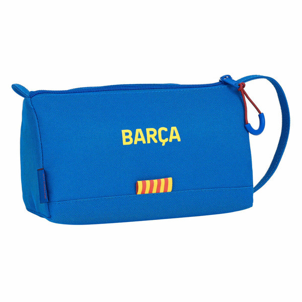 School Case F.C. Barcelona M917 Maroon Navy Blue 20 x 11 x 8.5 cm