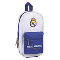 Backpack Pencil Case Real Madrid C.F. 21/22 Blue White 12 x 23 x 5 cm 33 Pieces