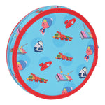 Pencil Case Cleo & Cuquin Good Night Circular Blue (18 Pieces)