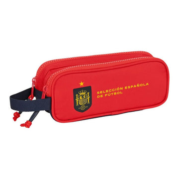 Double Carry-all RFEF Blue Red 21 x 8 x 6 cm