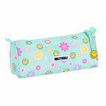 School Case Smiley Summer fun Turquoise (21 x 8 x 7 cm)