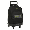 School Rucksack with Wheels Safta Surf Black (33 x 45 x 22 cm)