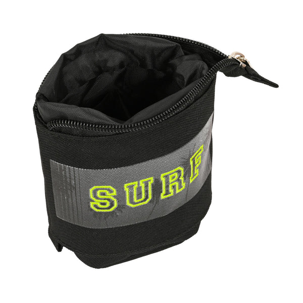 Pencil Holder Case Safta Surf Black (8 x 19 x 6 cm)