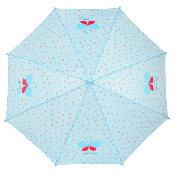 Umbrella BlackFit8 Keep Growing Light Blue (Ø 86 cm)