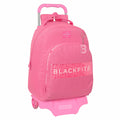 School Rucksack with Wheels BlackFit8 Glow Up Pink 32 x 42 x 15 cm