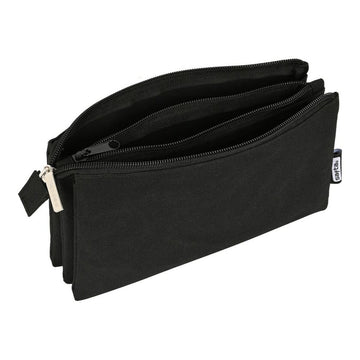 School Case Safta Black (22 x 12 x 3 cm)