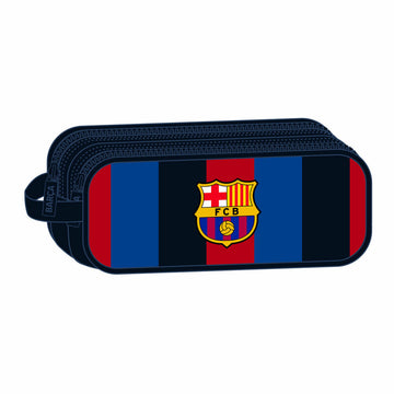 Double Carry-all F.C. Barcelona Maroon Navy Blue (21 x 8 x 6 cm)