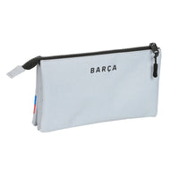 Triple Carry-all F.C. Barcelona Grey (22 x 12 x 3 cm)