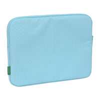 Laptop Cover Benetton Sequins Light Blue (34 x 25 x 2 cm)