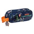 Double Carry-all Buzz Lightyear Navy Blue (21 x 8 x 6 cm)