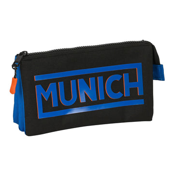 Triple Carry-all Munich Submarine Electric blue 22 x 12 x 3 cm