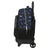 School Rucksack with Wheels Star Wars Digital escape Black 33 X 45 X 22 cm