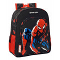 School Bag Spider-Man Hero Black 32 x 38 x 12 cm
