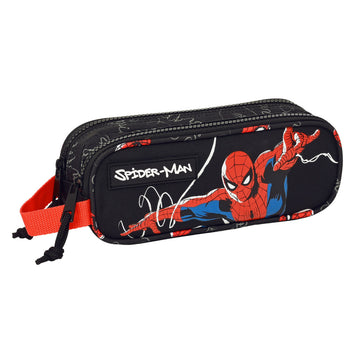 Double Carry-all Spider-Man Hero Black 21 x 8 x 6 cm