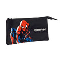 Triple Carry-all Spider-Man Hero Black 22 x 12 x 3 cm
