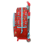 School Rucksack with Wheels The Paw Patrol Funday Blue Red 26 x 34 x 11 cm