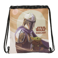 Child's Backpack Bag The Mandalorian This is the way Black 35 x 40 x 1 cm