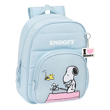 Child bag Snoopy Imagine Blue 26 x 34 x 11 cm