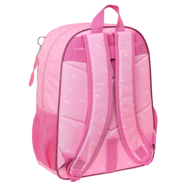 School Bag Barbie Girl Pink 33 x 42 x 14 cm
