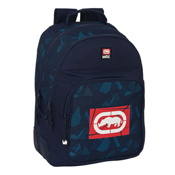 School Bag Eckō Unltd. Peaks Navy Blue 32 x 42 x 15 cm