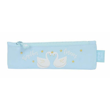 Holdall Glowlab Kids Blue 20 x 6 x 1 cm Swan Narrow