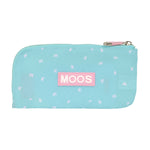 School Case Moos Butterflies Light Blue 23 x 11 x 1 cm