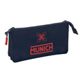 Triple Carry-all Munich Flash Navy Blue 22 x 12 x 3 cm