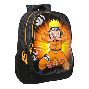 School Bag Naruto Black Orange 32 x 44 x 16 cm