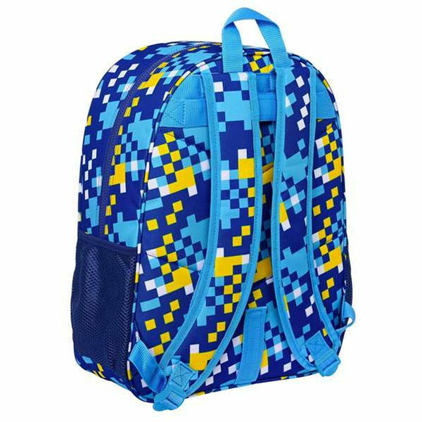 School Bag Sonic Speed 33 x 42 x 14 cm Blue 14 L