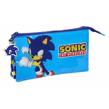 Triple Carry-all Sonic Blue 22 x 12 x 3 cm