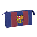 Double Carry-all F.C. Barcelona Red Navy Blue 22 x 12 x 3 cm
