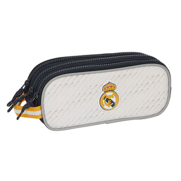Triple Carry-all Real Madrid C.F. White 21 x 8.5 x 7 cm
