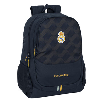 School Bag Real Madrid C.F. 23/24 Navy Blue 32 x 44 x 16 cm