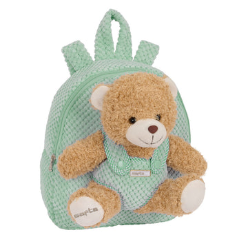 Child bag Safta Teddy Bear Turquoise 23 x 27 x 7,5 cm