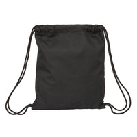 Backpack with Strings F.C. Barcelona Black 35 x 40 x 1 cm