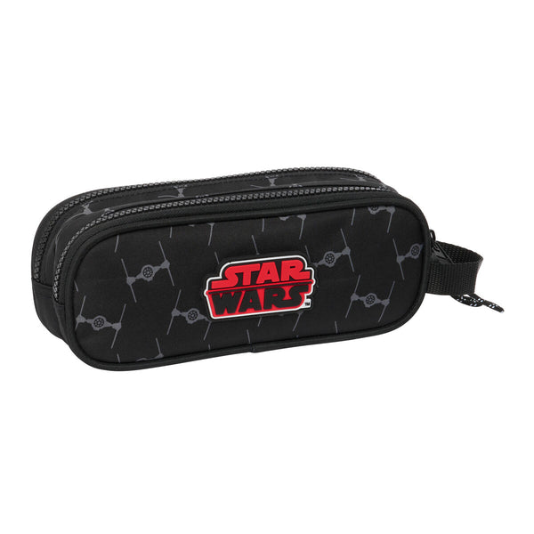 Double Carry-all Star Wars The fighter Black 21 x 8 x 6 cm