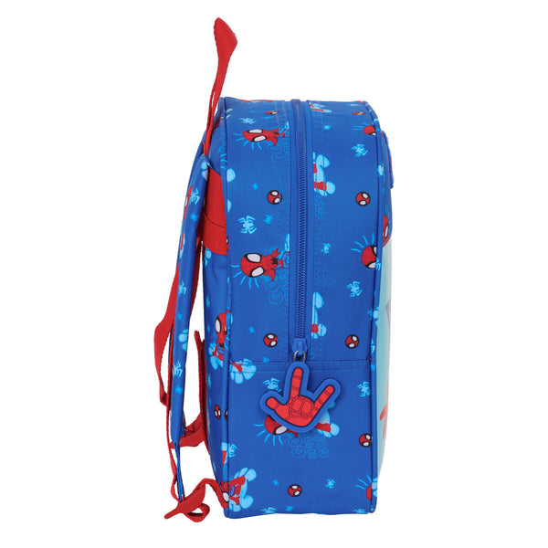 Child bag Spider-Man Blue 22 x 27 x 10 cm