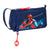 School Case with Accessories Spider-Man Neon Navy Blue 20 x 11 x 8.5 cm (32 Pieces)