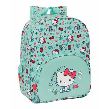 Child bag Hello Kitty Sea Lovers Turquoise 26 x 34 x 11 cm