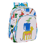 School Bag Algo de Jaime White 26 x 34 x 11 cm