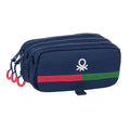 Triple Carry-all Benetton Italy Navy Blue 21,5 x 10 x 8 cm