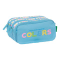 Triple Carry-all Benetton Spring Sky blue 21,5 x 10 x 8 cm