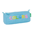 School Case Benetton Spring Sky blue 21 x 8 x 7 cm