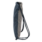 Backpack with Strings Kappa Dark navy Grey Navy Blue 35 x 40 x 1 cm