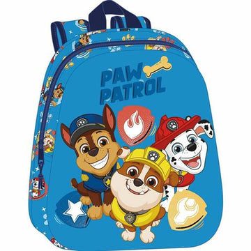 School Bag The Paw Patrol Blue 27 x 33 x 10 cm
