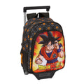 School Rucksack with Wheels Dragon Ball Black 27 x 33 x 10 cm