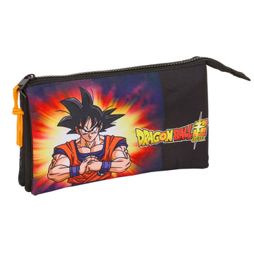 Triple Carry-all Dragon Ball Black 22 x 12 x 3 cm